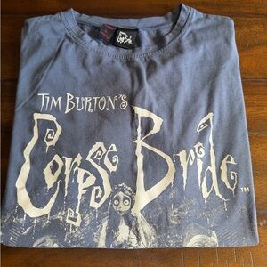 Tim Burton’s Corpse Bride Graphic T-Shirt Large | Goth Movie Tee